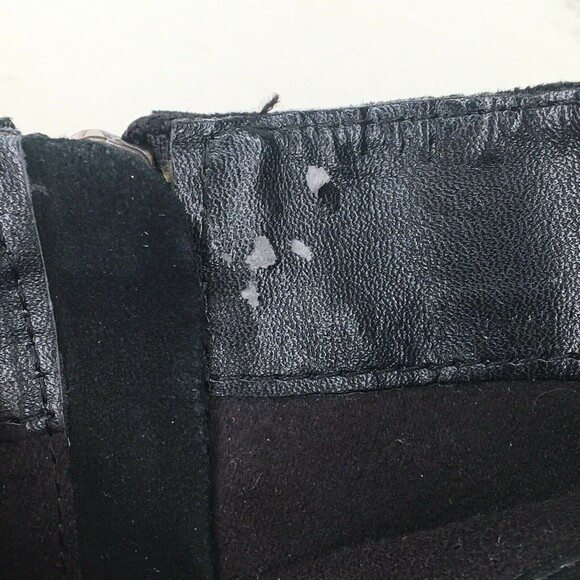 Adrienne Vittadini Patrick Suede Heeled boots Black Knee High Zip Up Women's 7.5 - Picture 12 of 12